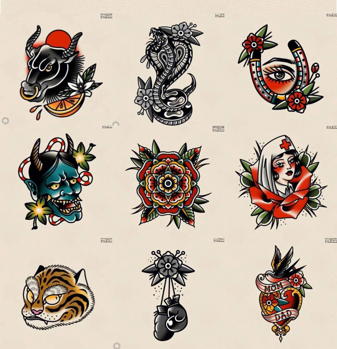 時尚潮流展現(xiàn)，最新紋身圖案設(shè)計(jì)精選