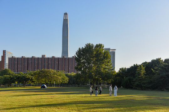 天津新公園亮相，城市綠肺開啟新篇章